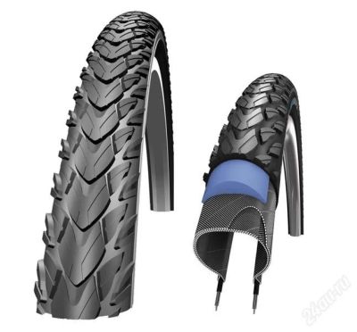 Лот: 2660677. Фото: 1. Покрышка Schwalbe Marathon Plus... Запчасти