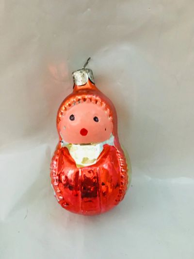 Лот: 17545106. Фото: 1. Елочная игрушка. Матрешка. Ссср. Игрушки