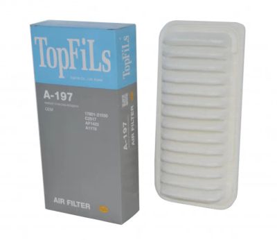 Лот: 19391314. Фото: 1. Фильтр воздушный A-197 TopFils... Расходные материалы