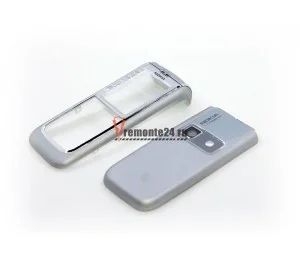 Лот: 5302106. Фото: 1. Корпус Nokia 6151 серебристый. Корпуса, клавиатуры, кнопки