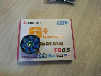 Лот: 15832728. Фото: 1. Biostar TB85 Ver. 6.x + Intel... Материнские платы