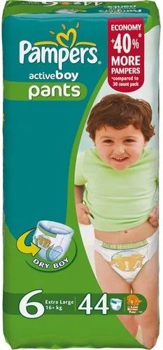 Лот: 3467532. Фото: 1. Трусики pampers active boy, размер... Детская гигиена