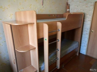 Лот: 13317537. Фото: 1. Продаётся двухъярусная кровать... Детские кровати и кроватки