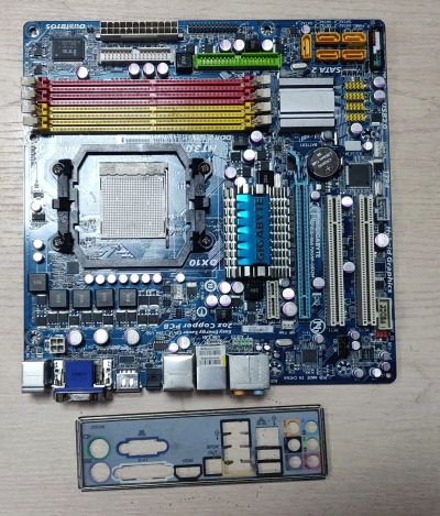 Лот: 19539949. Фото: 1. Мат. плата Gigabyte GA-MA78GM-UD2H... Материнские платы