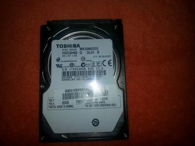 Лот: 3343010. Фото: 1. Продам жеский диск Toshiba 320Gb. Жёсткие диски