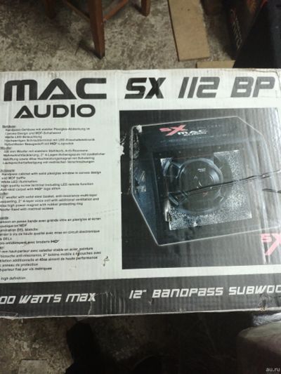 Лот: 15768608. Фото: 1. Сабвуфер Mac Audio. Сабвуферы