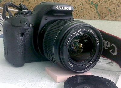Лот: 905869. Фото: 1. Canon 500D кит 18-55. Цифровые зеркальные