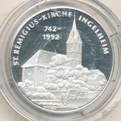 Лот: 5876593. Фото: 1. Германия медаль St Remigius kirche... Сувенирные