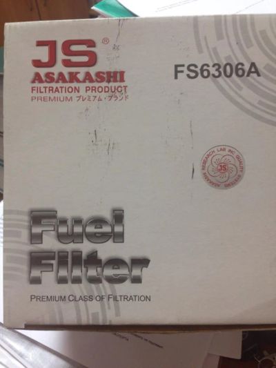 Лот: 6354491. Фото: 1. Фильтр топливный JS Asakashi FS6306. Топливная система