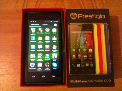 Лот: 5053747. Фото: 1. Продам Хороший телефон.Prestigio. Смартфоны