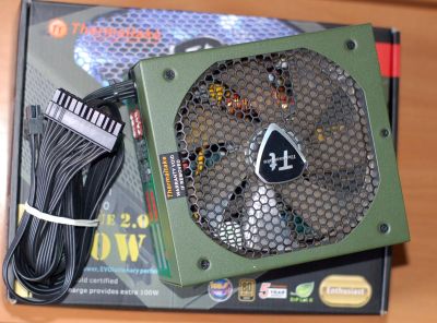 Лот: 22180543. Фото: 1. Thermaltake EVO_Blue 2.0 EVO-850M... Корпуса, блоки питания
