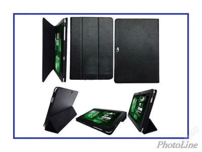 Лот: 2516214. Фото: 1. Кожаный чехол-подставка для Samsung... Чехлы, обложки