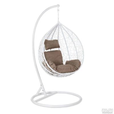 Лот: 17954072. Фото: 1. Кресло подвесное Z-10 (white/beige... Кресла, пуфы