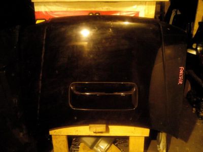Лот: 4605003. Фото: 1. Subaru Forester SF5 Капот (чёрный... Кузов