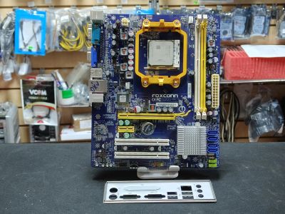 Лот: 25744526. Фото: 1. Мат. плата Foxconn M61PML-K/AM3... Материнские платы
