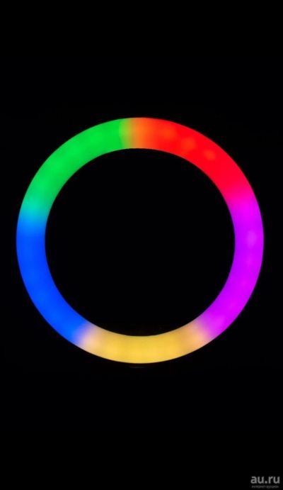 Лот: 18199243. Фото: 1. Кольцевая лампа Цветная RGB. Другое (аксессуары, расходные материалы)