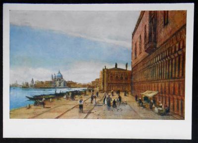 Лот: 5892428. Фото: 1. Открытка Боголюбов. Венеция. 1963... Открытки, конверты