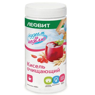 Лот: 23723859. Фото: 1. Леовит Кисель очищающий бан.400... Лекарства