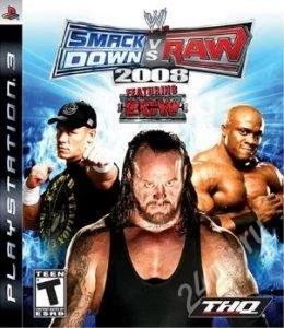 Лот: 1616673. Фото: 1. Диск WWE Smackdown vs Raw 2008... Игры для консолей