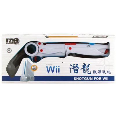 Лот: 3728822. Фото: 1. Wii Gun "Shoot Gun" White. Аксессуары для игровых приставок, консолей, геймпады