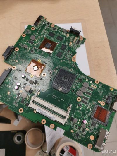 Лот: 18165091. Фото: 1. Материнская плата ноутбука Asus... Материнские платы