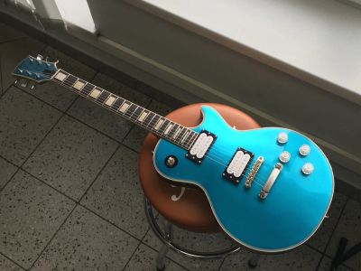 Лот: 15537306. Фото: 1. Aria Pro II Les Paul Custom Made... Гитары