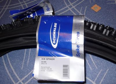 Лот: 3556325. Фото: 1. Schwalbe Ice Spiker Winter MTB... Запчасти