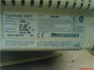Лот: 67013. Фото: 1. монитор ViewSonic 14ES 14". ЭЛТ-мониторы