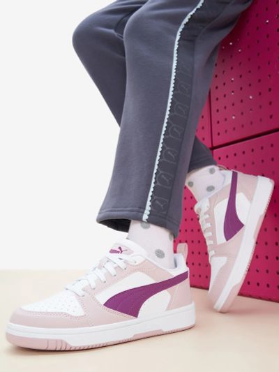 Лот: 22570022. Фото: 1. Кеды для девочек PUMA Rebound... Другое (одежда, обувь, галантерея)