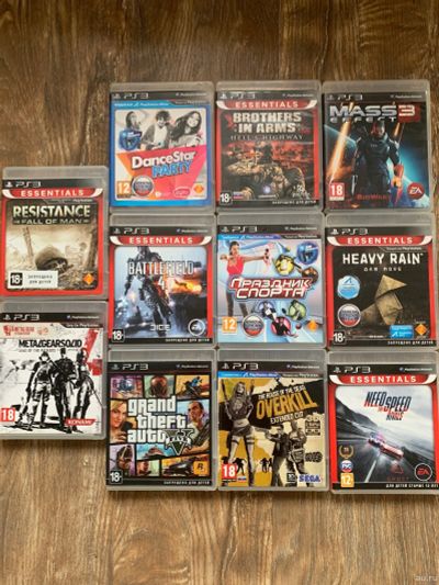 Лот: 18286388. Фото: 1. Диски для Sony PS3. Игры для консолей