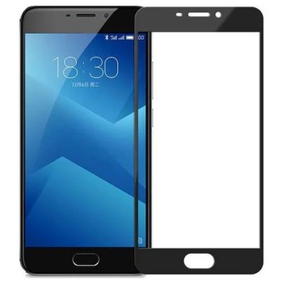 Лот: 16940253. Фото: 1. Защитное стекло 3D для Meizu M5... Защитные стёкла, защитные плёнки