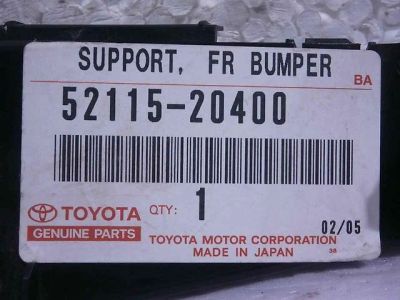 Лот: 7422279. Фото: 1. Крепление бампера Прав. Toyota... Кузов