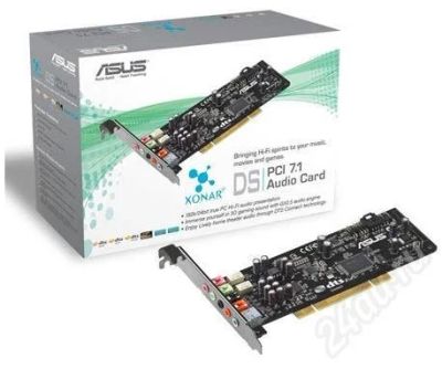 Лот: 443268. Фото: 1. ASUS XONAR DS/A 7.1 Channel. Звуковые карты
