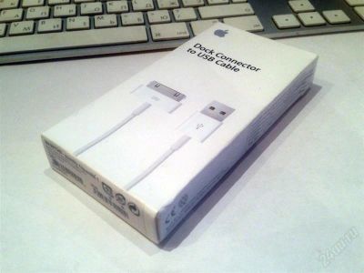 Лот: 570263. Фото: 1. Новый оригинальный Apple Dock... Дата-кабели, переходники