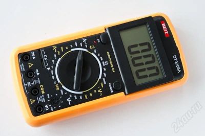 Лот: 550000. Фото: 1. Мультиметр с большим экраном DT9205A. Контрольно-измерительное оборудование