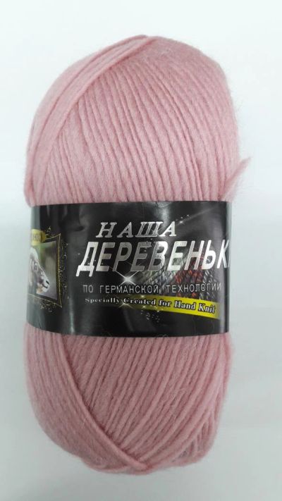 Лот: 7970018. Фото: 1. Пряжа Наша Деревенька состав 100... Ткани, нитки, пряжа