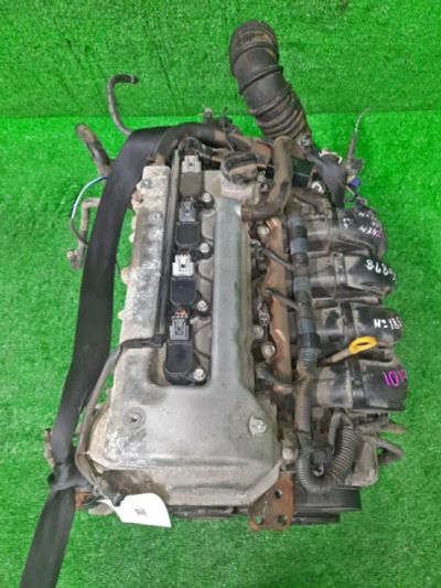 Лот: 19381943. Фото: 1. Двигатель Toyota Wish ZNE14 1ZZ-FE... Двигатель и элементы двигателя
