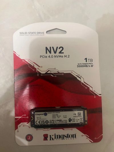 Лот: 23229832. Фото: 1. Ssd nv2 nvme m.2 Kingston 1tb. SSD-накопители