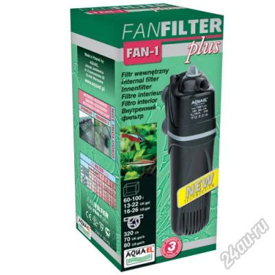 Лот: 5540669. Фото: 1. Фильтр-аэратор Aquael FAN-1 Plus. Оборудование
