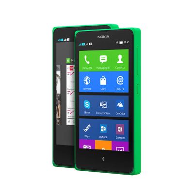 Лот: 4420738. Фото: 1. Смартфон Nokia X Dual SIM (чёрный... Смартфоны