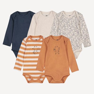 Лот: 25625555. Фото: 1. Комплект из пяти боди с LaRedoute. Другое (одежда, обувь, галантерея)
