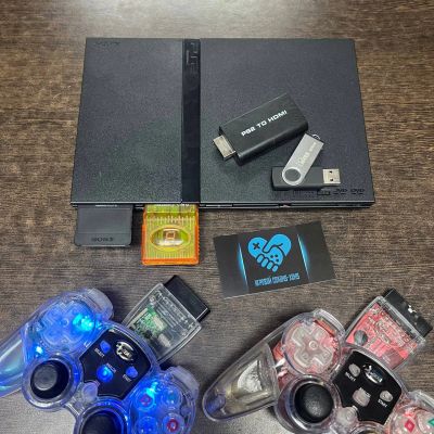 Лот: 21174616. Фото: 1. Sony Playstation 2 + Много игр... Игровые приставки, консоли