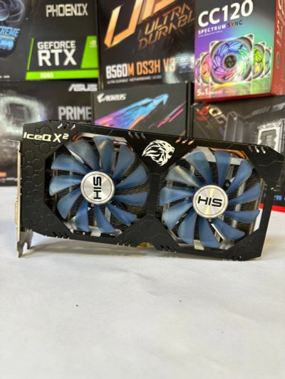 Лот: 22159973. Фото: 1. Игровая видеокарта HIS RX 580... Видеокарты