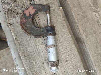 Лот: 23696700. Фото: 1. Микрометр 0-25 СССР. Контрольно-измерительное оборудование