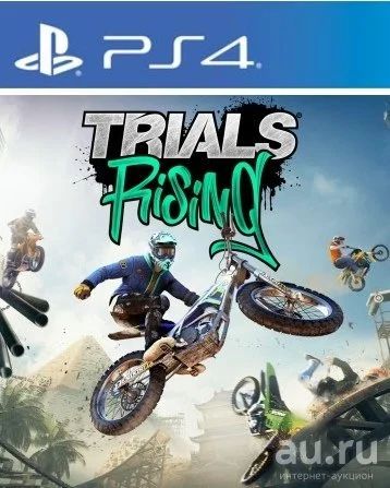 Лот: 13605528. Фото: 1. Trials Rising. Игра для PS4. Русс... Игры для консолей