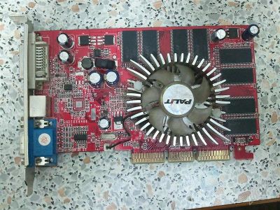 Лот: 1707631. Фото: 1. 128Mb AGP DDR GeForce FX 5600... Видеокарты