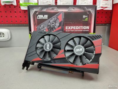 Лот: 17422113. Фото: 1. Видеокарта Asus GTX 1050 Ti Expedition... Видеокарты