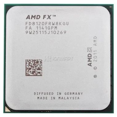 Лот: 3982951. Фото: 1. 8 ядерный процессор AMD FX-8120. Процессоры