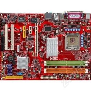 Лот: 1803851. Фото: 1. Материнская Плата 775 сокет MSI. Материнские платы