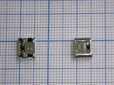 Лот: 12287311. Фото: 1. Системный разъём №063 micro-USB... Разъёмы